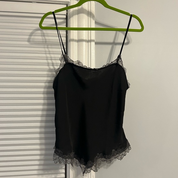 free people black lace tank top - Picture 2 of 2